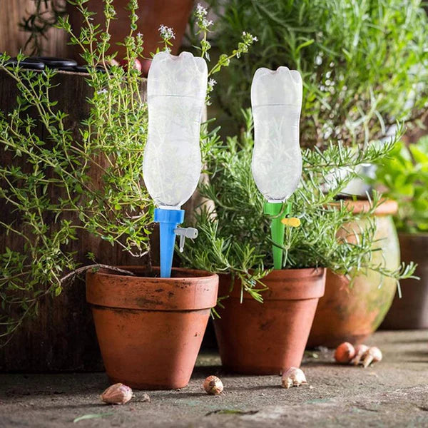 Self-Watering Spike Drip Irrigation System for Indoor & Outdoor Plants (Pack of 10)