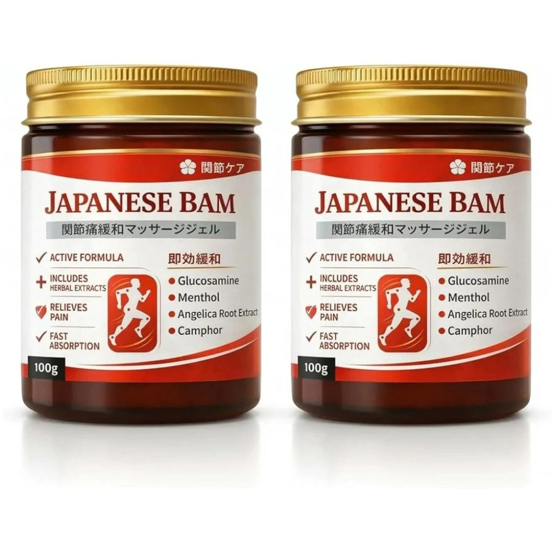 Japanese Massage Gel For Joint & Muscle Pain Relief - Buy 1 Get 1 Free (Pack of 2)