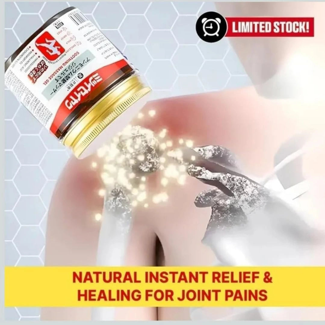 Japanese Massage Gel For Joint & Muscle Pain Relief - Buy 1 Get 1 Free (Pack of 2)