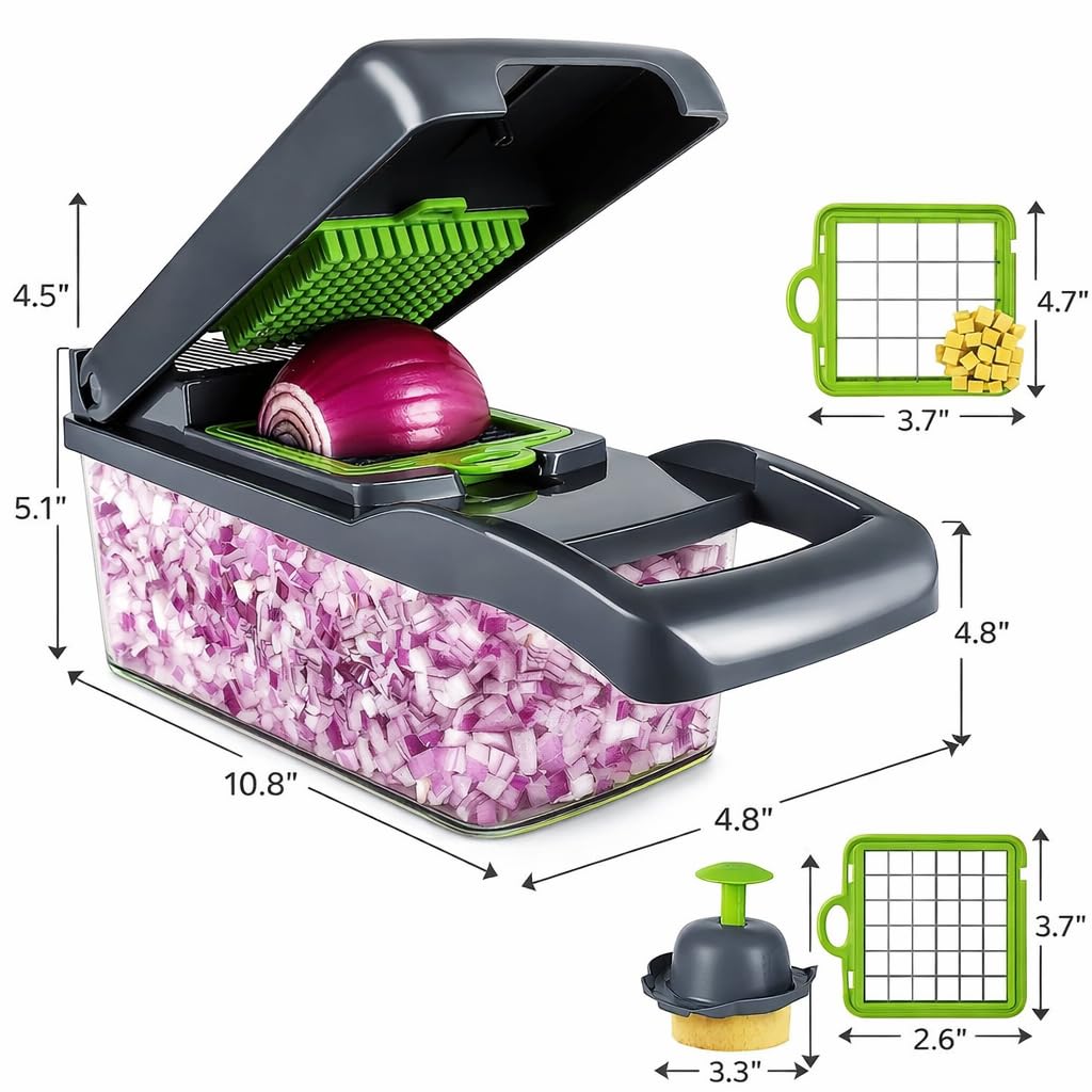 12 in 1 Multipurpose Vegetable & Fruit Chopper