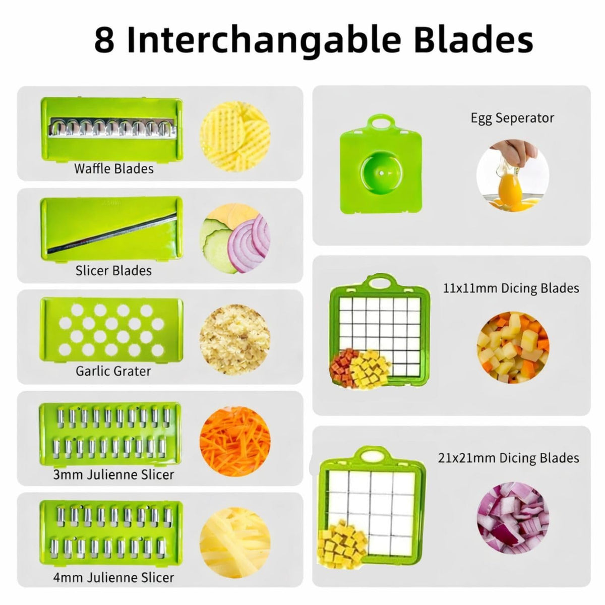 12 in 1 Multipurpose Vegetable & Fruit Chopper
