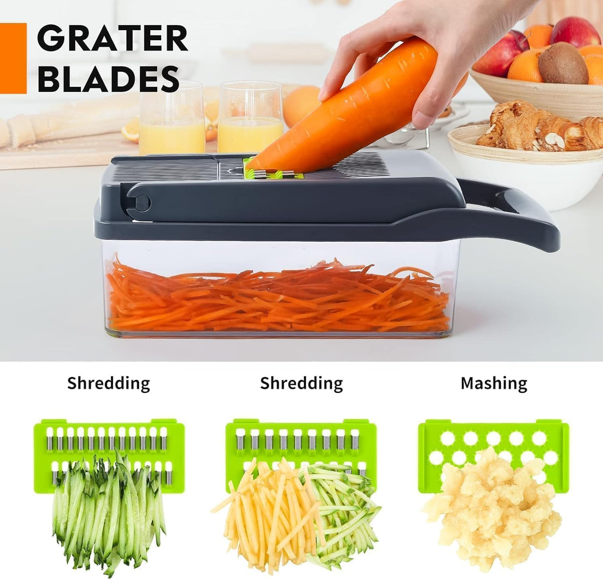 12 in 1 Multipurpose Vegetable & Fruit Chopper