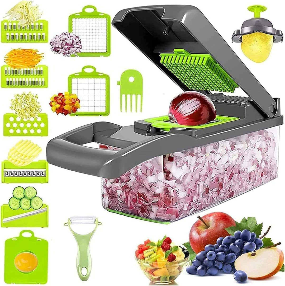 12 in 1 Multipurpose Vegetable & Fruit Chopper