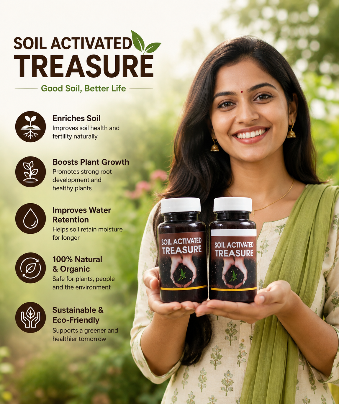 Soil Activated Treasure (Pack of 2)