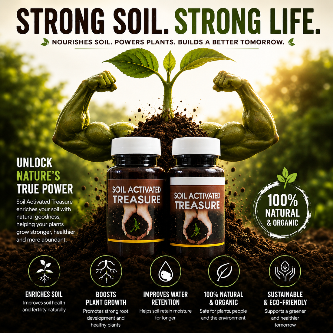 Soil Activated Treasure (Pack of 2)
