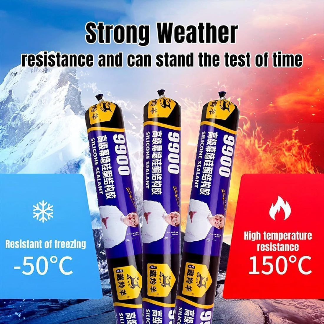 Waterproof Silicone Sealant Adhesive for Roof & Leakage Repair