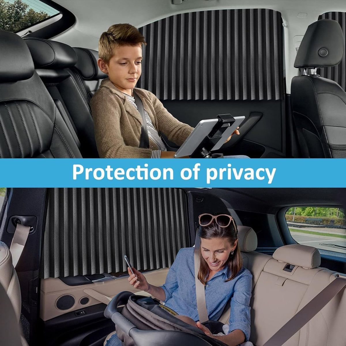 4 Pcs Curtain For Car Window