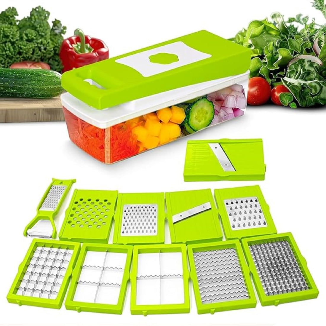 12 in 1 Multipurpose Vegetable & Fruit Chopper