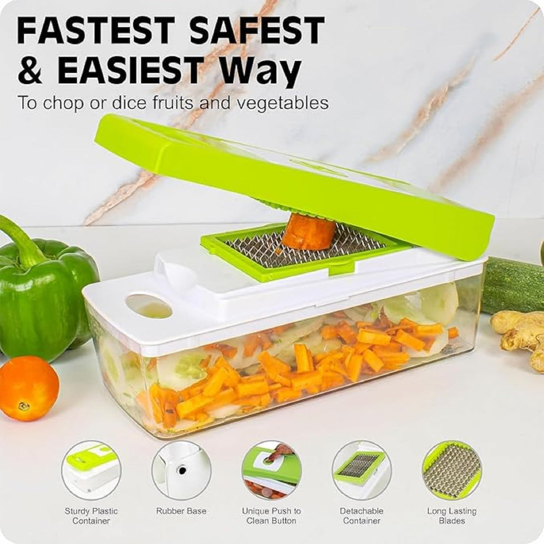 12 in 1 Multipurpose Vegetable & Fruit Chopper